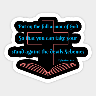 Ephesians 6:11 Sticker